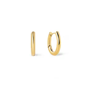Pendientes Samba en Acero con Baño de Oro de 18K - SINGULARU