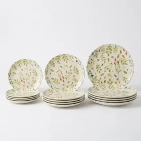 Vajilla Completa de Cerámica Stoneware para 4 Personas - SANTA CLARA