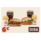 Menú pequeño de Burger o Chicken para recoger en Autoking
