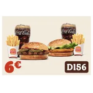 Menú pequeño de Burger o Chicken para recoger en Autoking