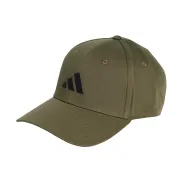 Gorra de algodón Adidas unisex en verde con nuevo logo.
