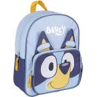 Mochila Azul Infantil Bluey - 15,5x30x10 cm (Vendedor externo)