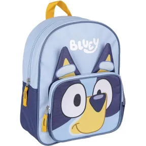 Mochila Azul Infantil Bluey - 15,5x30x10 cm (Vendedor externo)