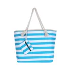 Bolsa de playa grande DonDon diseño marítimo shopper 58x38 cm