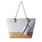 Bolso grande impermeable de playa DonDon con cremallera