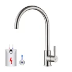 Grifo de Cocina Mezclador G4008-98, Acero Inoxidable
