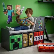 Estantería de lectura en Minecraft: Banco creativo