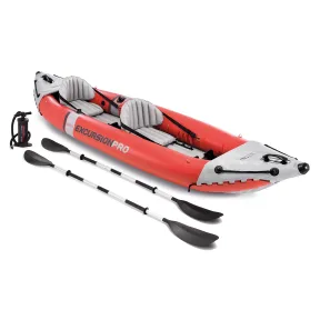 Kayak hinchable Intex Excursion Pro para 2 personas con remos