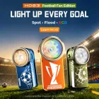 Linterna LED Edición Fanático de Fútbol Wurkkos HD03