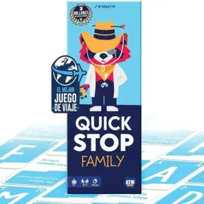 Quickstop Family: Juego de mesa ATM Gaming