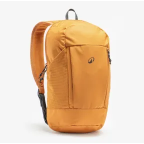 Mochila marrón Arpenaz 100 de senderismo 10L