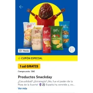 Snackday GRATIS en Lidl: ¡Compra más de 30€ hoy!
