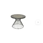 Mesa de exterior Alhambra con pie de Ø60 cm