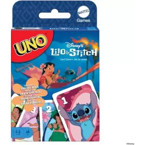 UNO Lilo & Stitch: Juego de cartas Disney divertidas