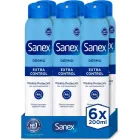 Desodorante Spray Sanex Dermo Extra Control 6x200ml