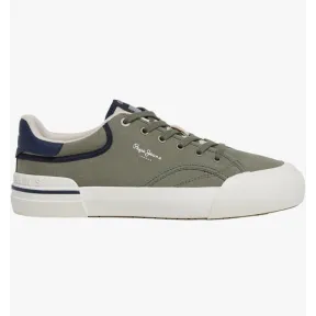 Sneakers Pepe Jeans Nolan Basic M para Hombre, verde a buen precio