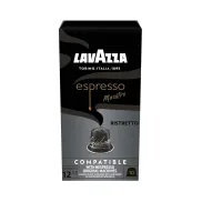 Cápsulas Lavazza Ristretto, 10 Compatibles con Nespresso