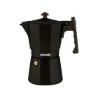 Cafetera Magefesa Jamaica 6 tazas, Aluminio, Negro