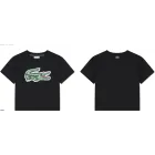 Camiseta Lacoste Puff Negra para Niño.