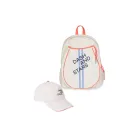 Mochila y gorra para pádel, conjunto ideal