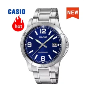 Reloj Casio MTP-V004D para hombre, acero y 30m resistencia
