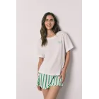 Pijama corto SmileyWorld algodón para mujer - Tallas XS a XL