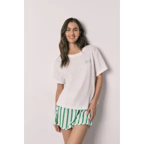 Pijama corto SmileyWorld algodón para mujer - Tallas XS a XL
