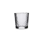 Set de 6 Vasos Bajos de Vidrio Quid Twist 26cl