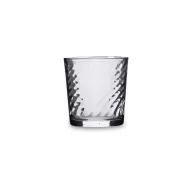 Set de 6 Vasos Bajos de Vidrio Quid Twist 26cl