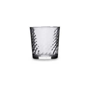 Set de 6 Vasos Bajos de Vidrio Quid Twist 26cl