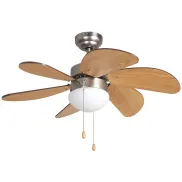 Ventilador de techo Orbegozo CP 15075N con luz y 3 velocidades