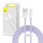 Cable USB a Lightning Púrpura 2m Baseus Dynamic 2.4A