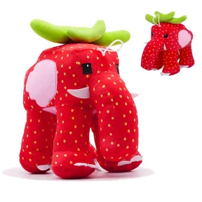 Peluches Elefante de Fresa 22x25 cm - Brainrot