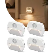 Luz LED nocturna con sensor de movimiento para niños - 4 unidades