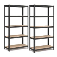 Estanterías metálicas modulares de 5 niveles para almacenamiento