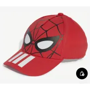 Gorro infantil ADIDAS Spider Man rojo para deporte 50 cm.