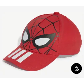 Gorro infantil ADIDAS Spider Man rojo para deporte 50 cm.