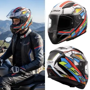 Casco LS2 Rapid II Xdron para Moto | ECE22.06 Tallas XL-3XL