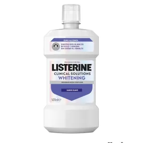 Listerine 500 ml suave sin alcohol Advance White
