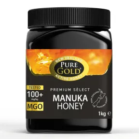 Miel de Manuka Premium Select 100+ MGO 1 kg - PURE GOLD