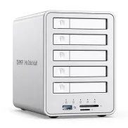 Caja Raid de 5 Bahías para Discos Duros All-Flash | ORICO