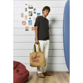 Bolsa de viaje de canvas tejido