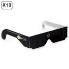 Gafas Homologadas para Eclipses Solares - Pack de 10