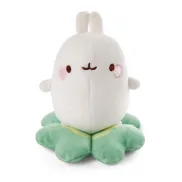 Molang trébol 12cm: peluche adorable y tierno.