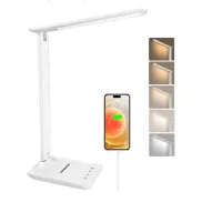 Flexo de Escritorio LED con Control Táctil y Carga USB