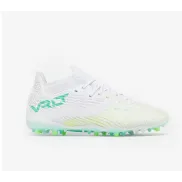 Botas de fútbol mujer Viralto III-W mgag Feelings blanca/rosa