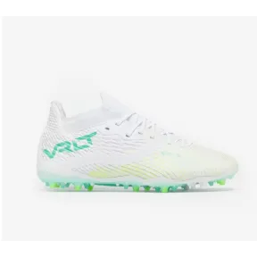Botas de fútbol mujer Viralto III-W mgag Feelings blanca/rosa