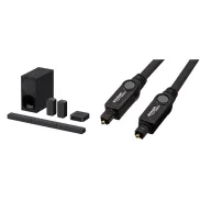 Barra de Sonido 5.1 Sony HT-S40R en Color Negro