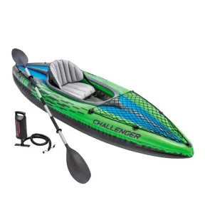 Kayak inflable INtex Challenger K1/K2 para 1 o 2 personas