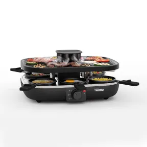 Raclette Tristar Clean Air 1100 W, Para 6 Personas, Sin Olores